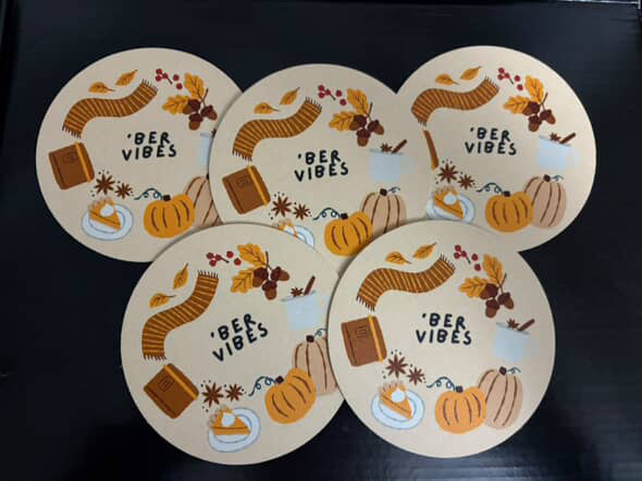 ‘Ber Vibes Coaster Sets