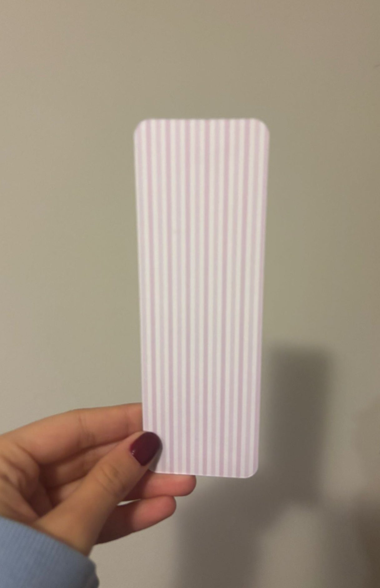 Pink Noel Bookmark