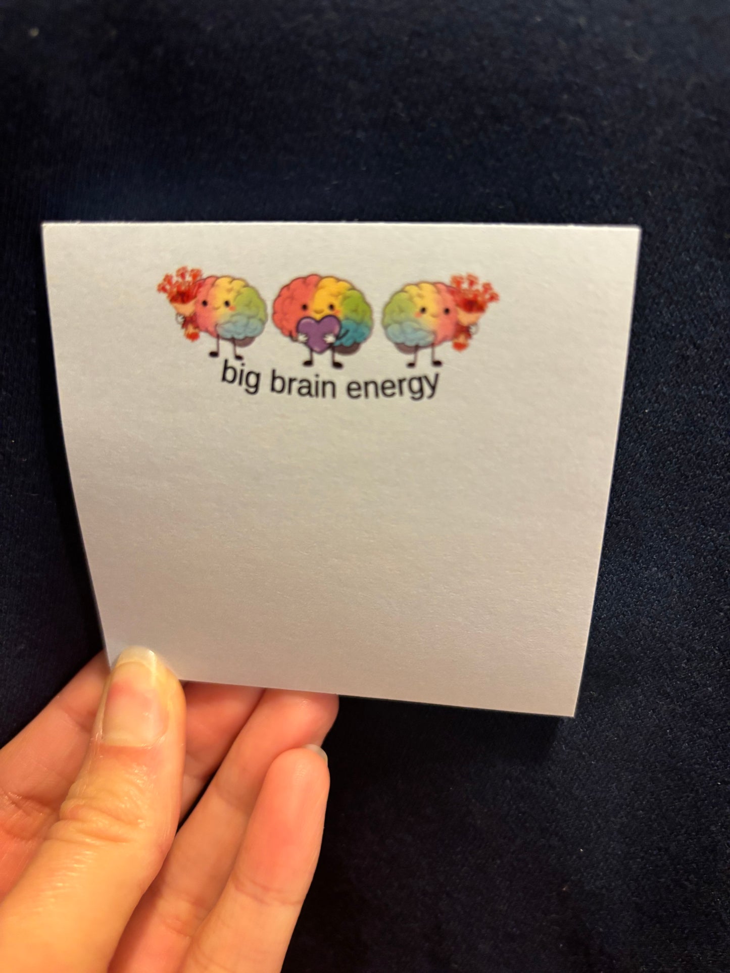 Big Brain Energy Sticky Notes
