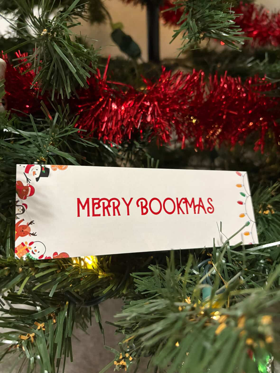 Merry Bookmas Bookmark