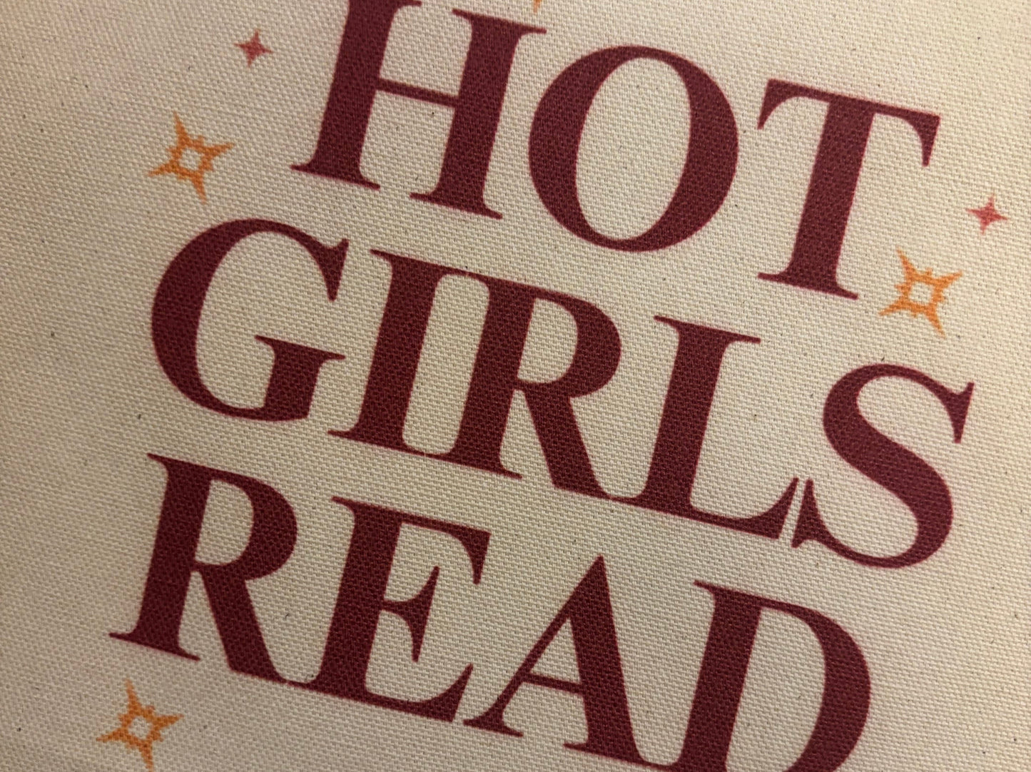 Hot Girls Read Tote Bag