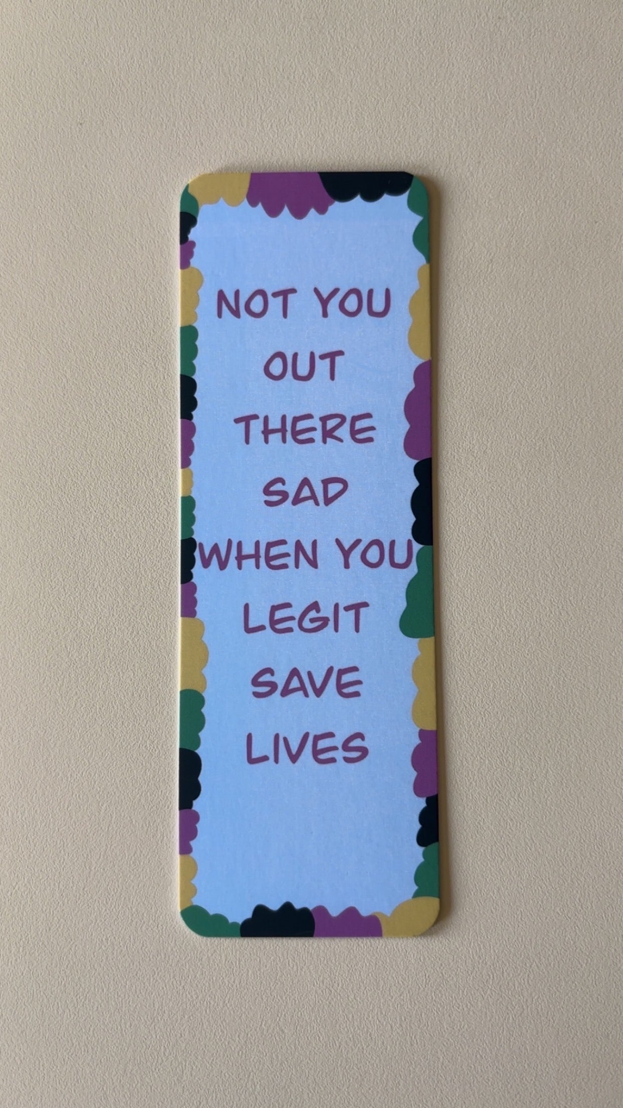Stay Badass Bookmark