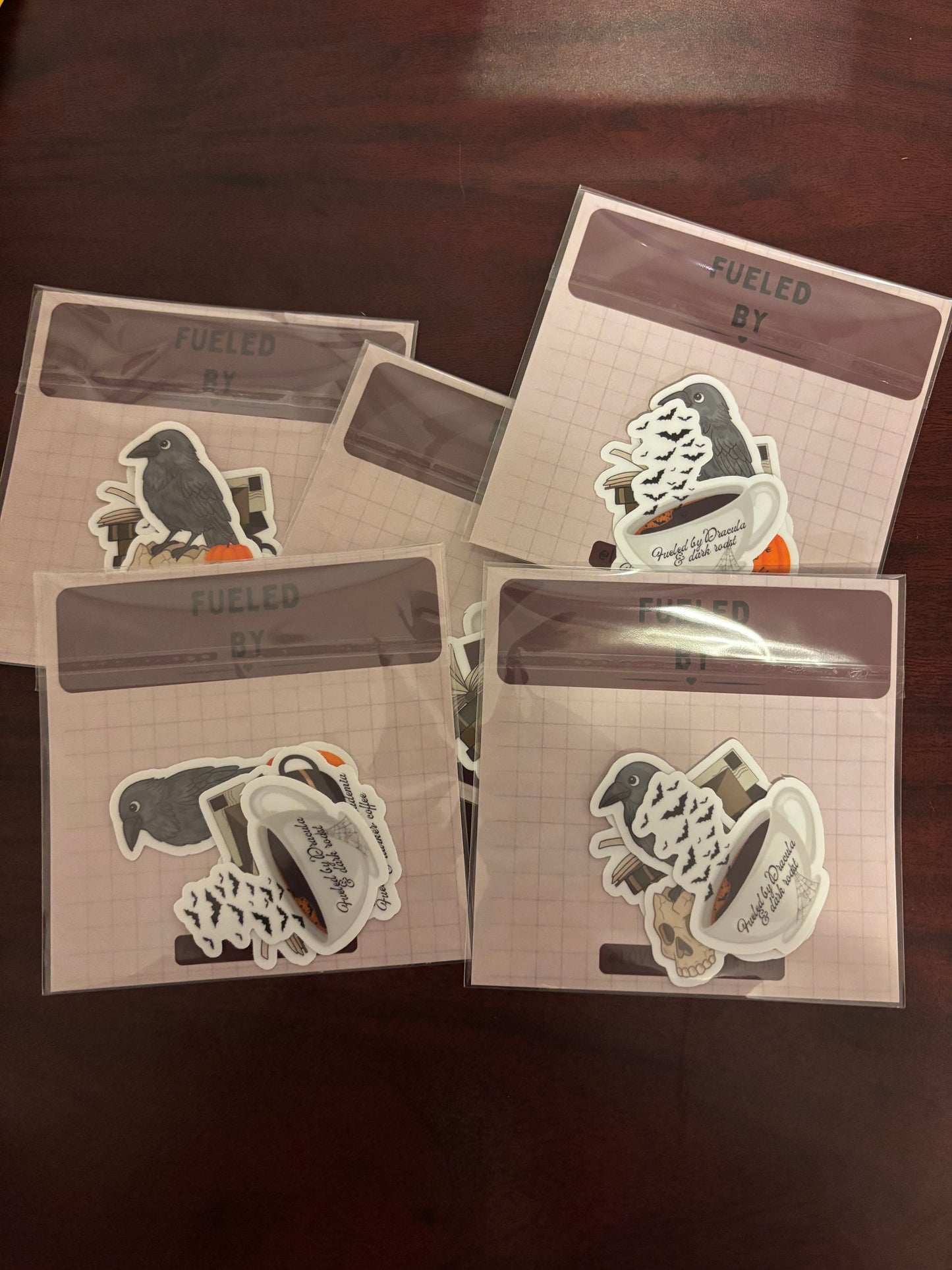 Fueled By Darkness Sticker Pack
