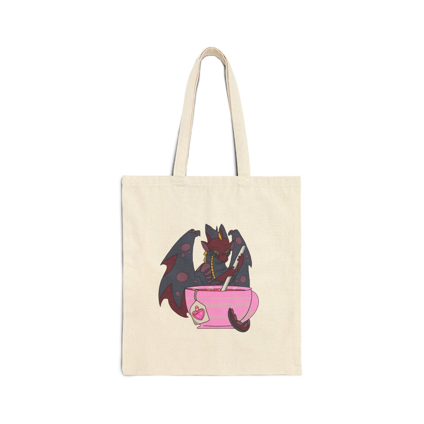 Fueled by Fantasy & Potions Tote Bag - Canvas Shopping Bag for Dreamers
