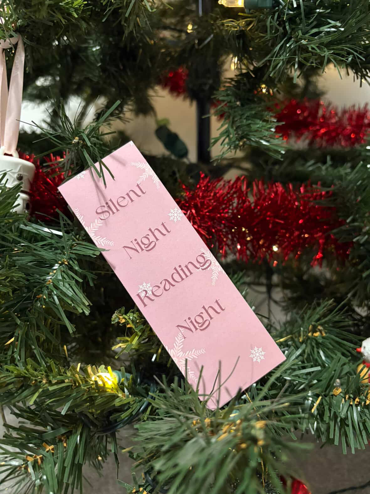 Silent Night Bookmark