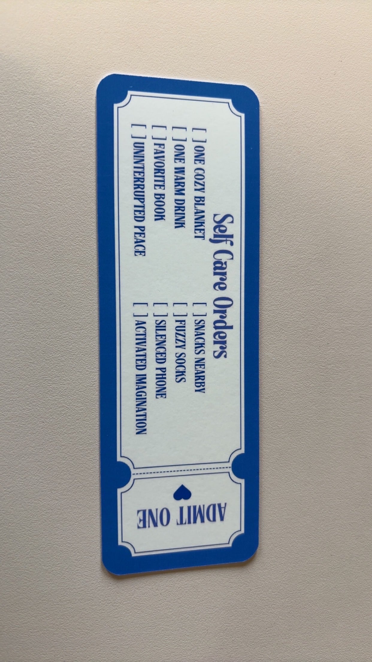 Prescribed Reading Bookmark