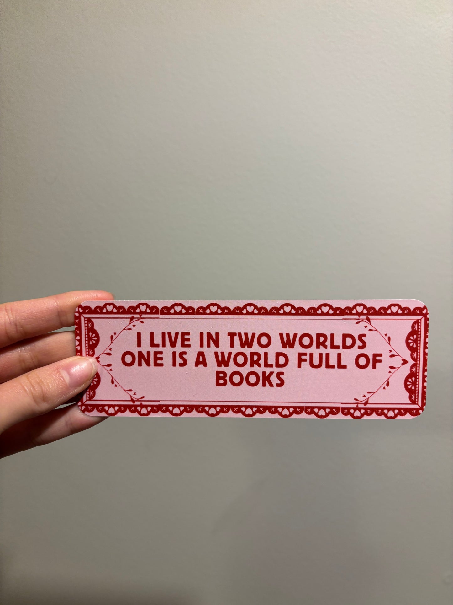 A World Full of Books Bookmark