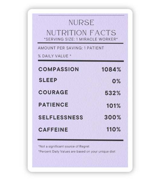 Nurse Nutrition Facts