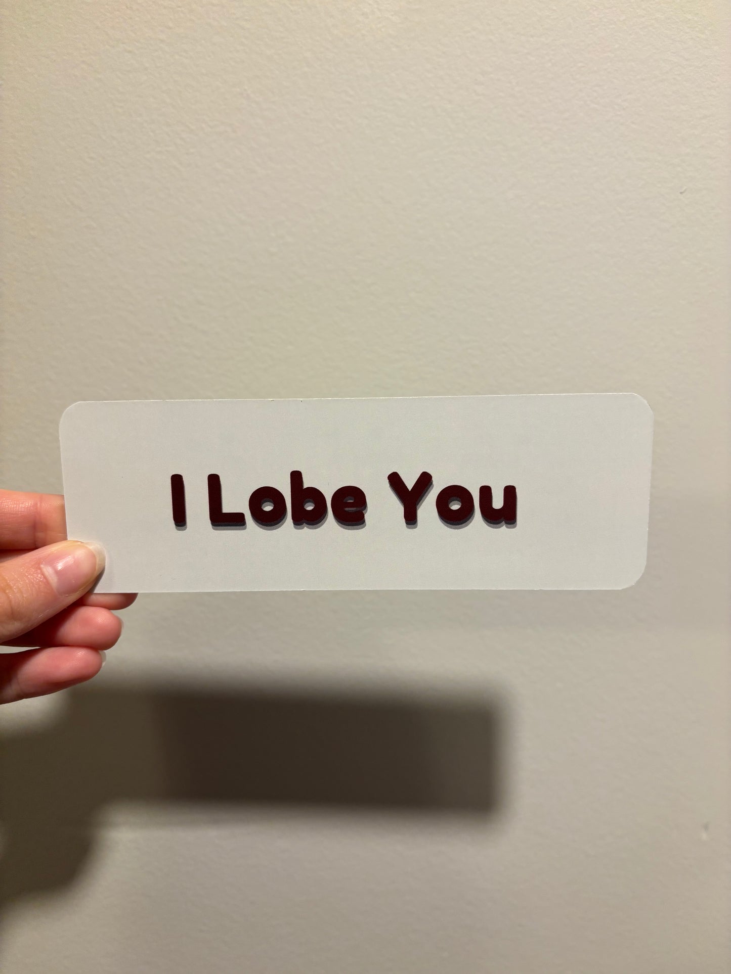 I Lobe You Bookmark