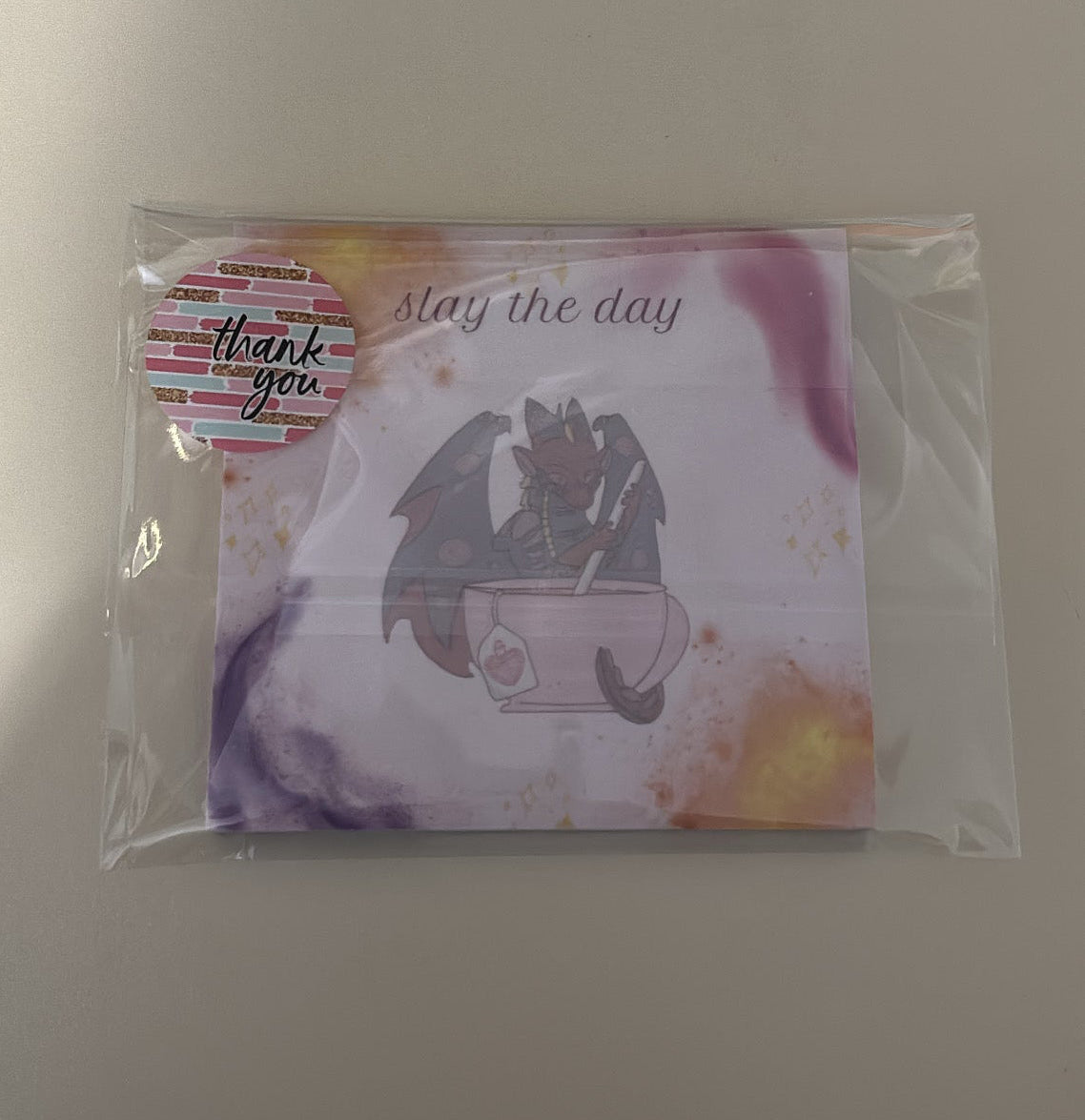 Slay The Day Sticky Notes