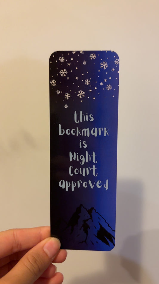 Night Court Approved Bookmark