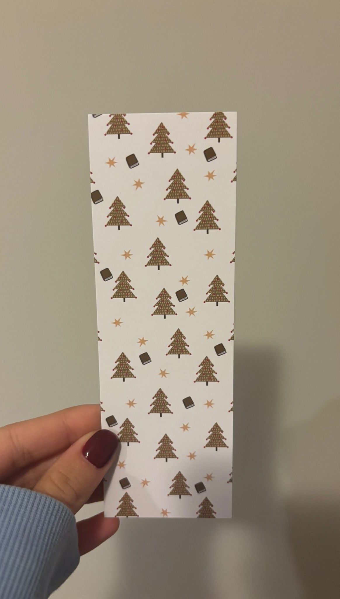 Holiday Therapy Bookmark