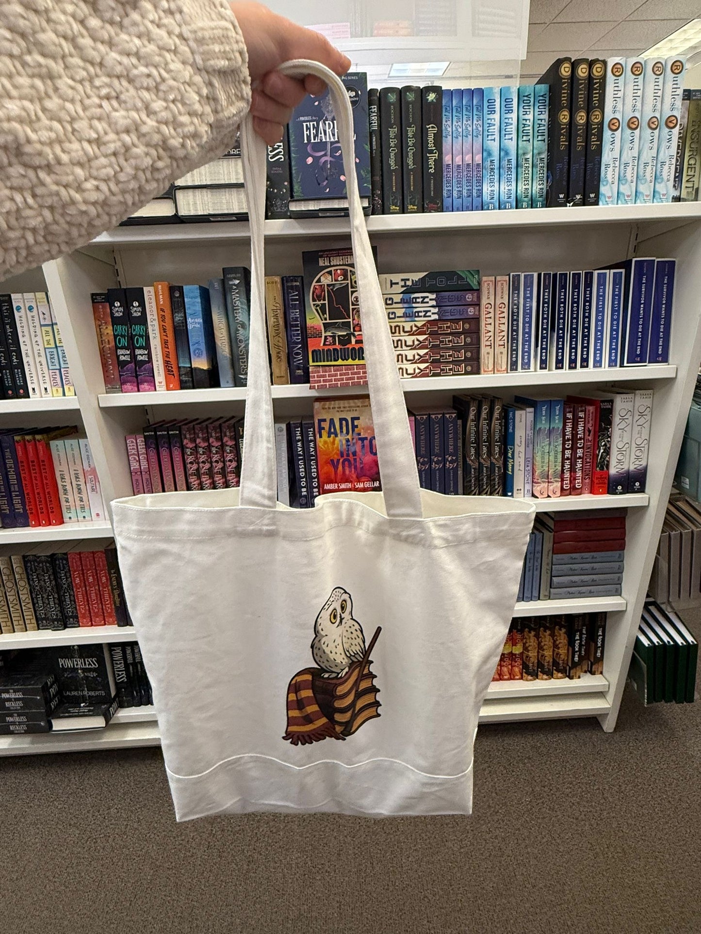 The Wizard’s Library Tote Bag