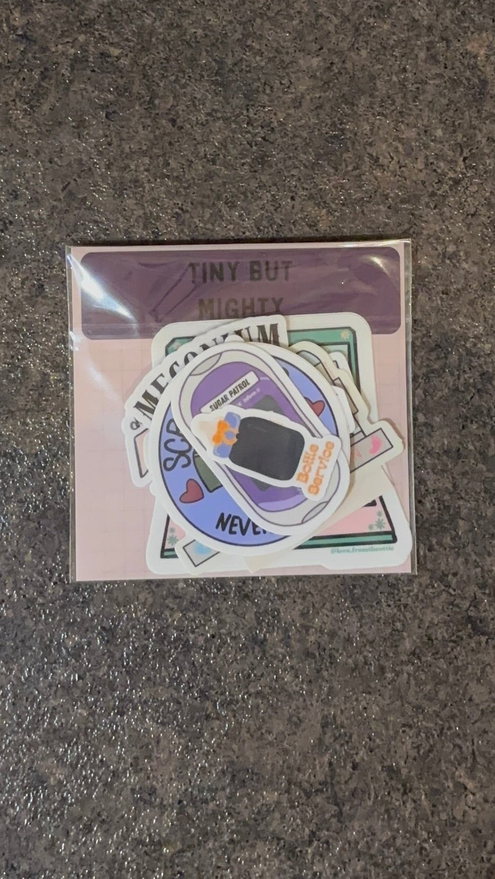 Tiny But Mighty Sticker Pack