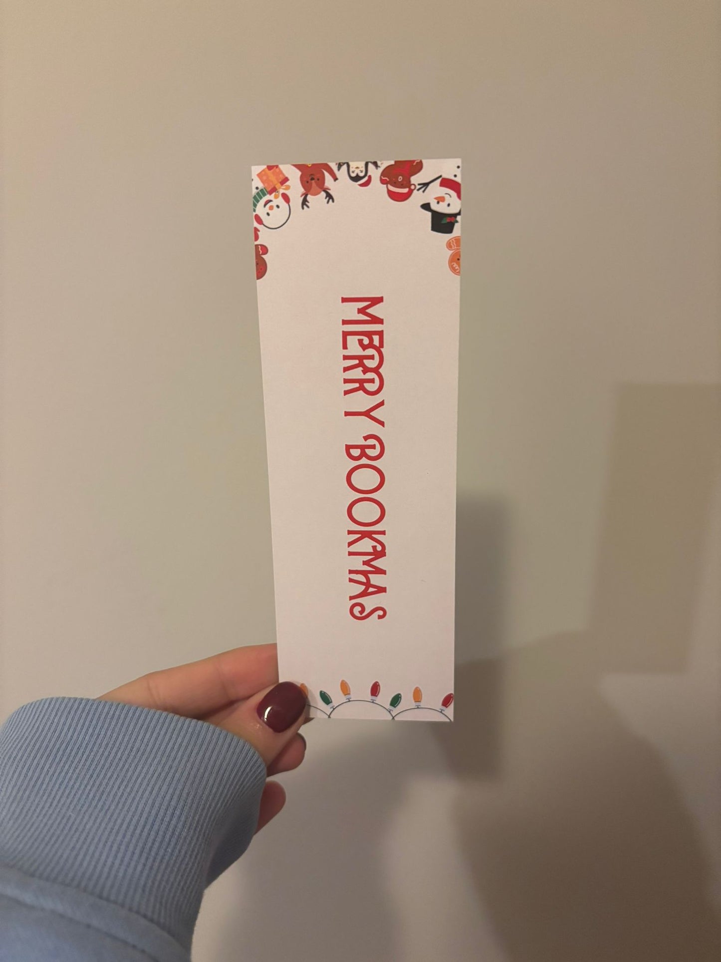 Merry Bookmas Bookmark