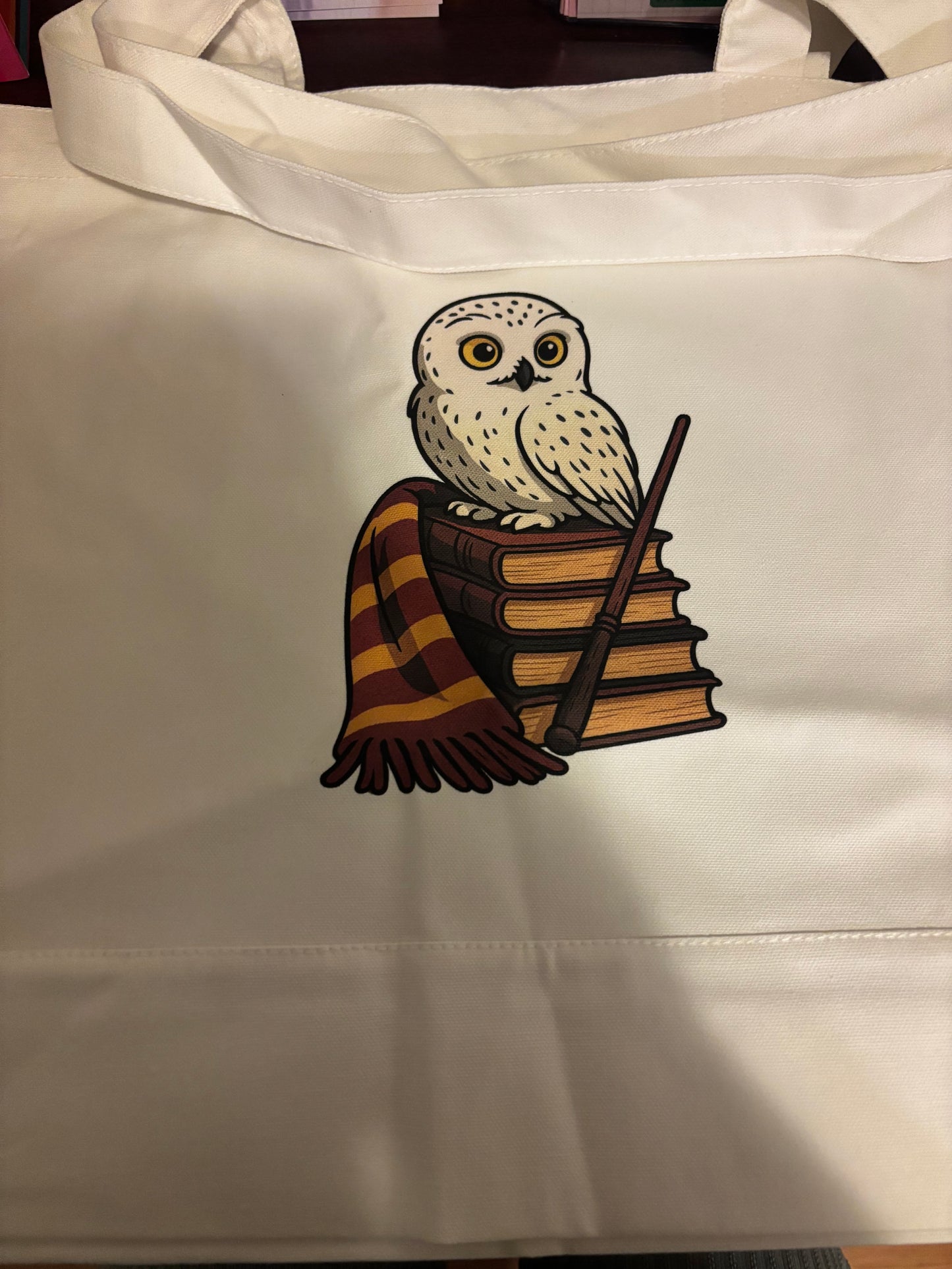 The Wizard’s Library Tote Bag