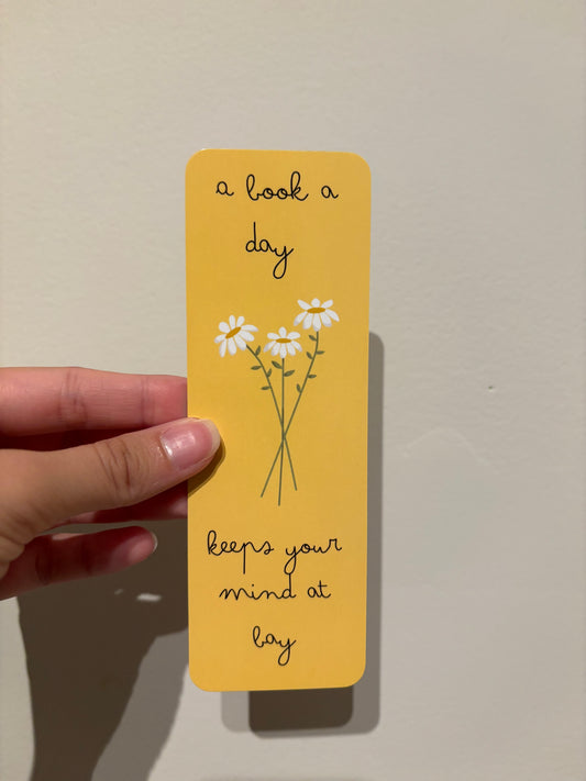 A Book A Day Bookmark