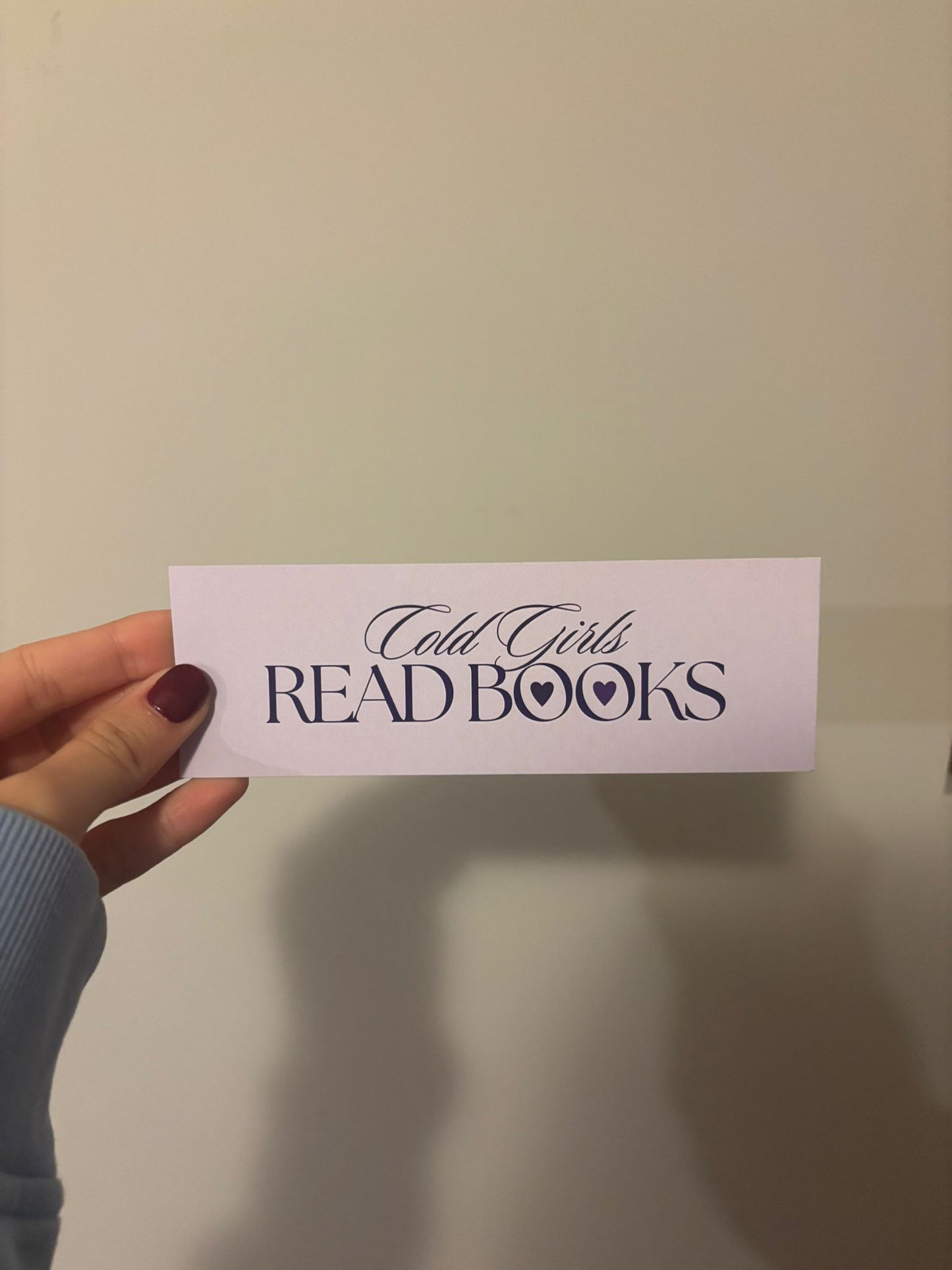 Cold Girls Bookmark