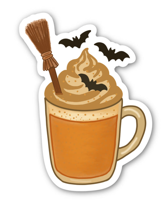 Spiced Broom Latte