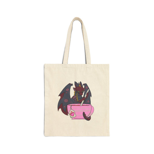 Fueled by Fantasy & Potions Tote Bag - Canvas Shopping Bag for Dreamers