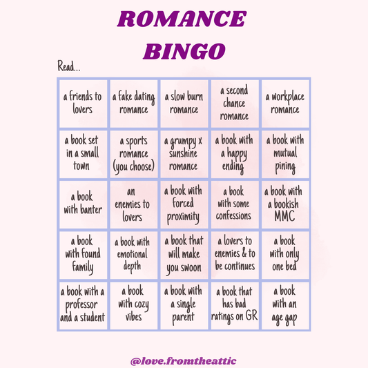 Romance Bingo