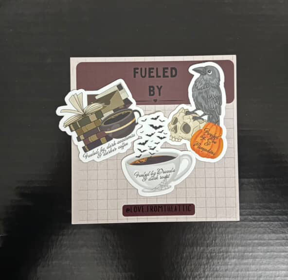 Fueled By Darkness Sticker Pack