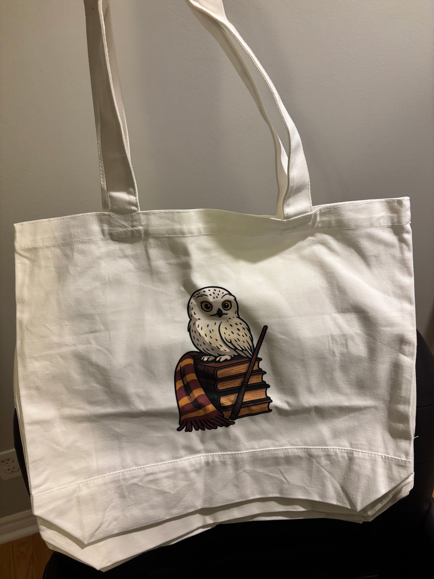 The Wizard’s Library Tote Bag