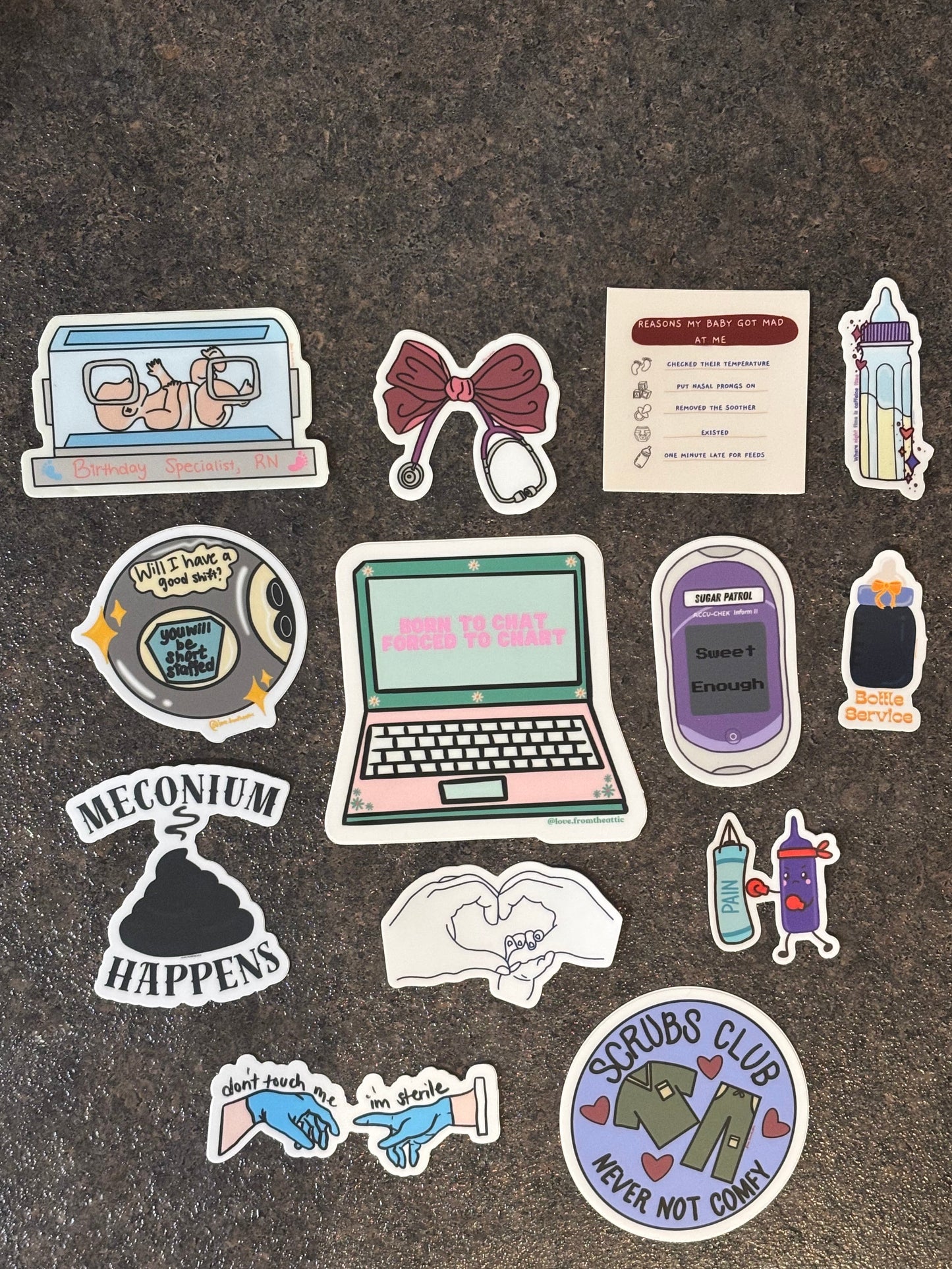 Tiny But Mighty Sticker Pack