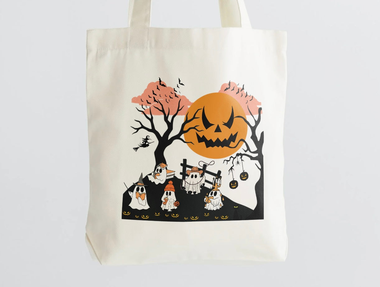 Haunted Harvest Tote Bag