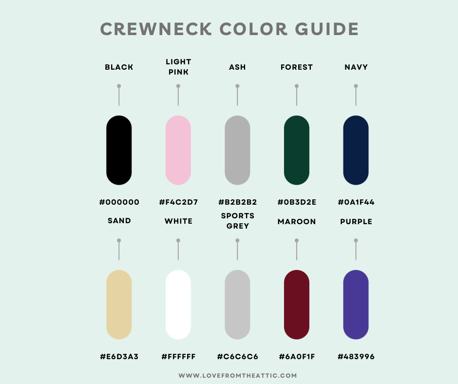 I Lobe You Crewnecks