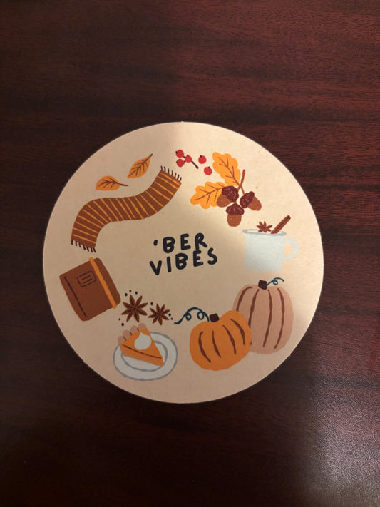 ‘Ber Vibes Coaster Sets