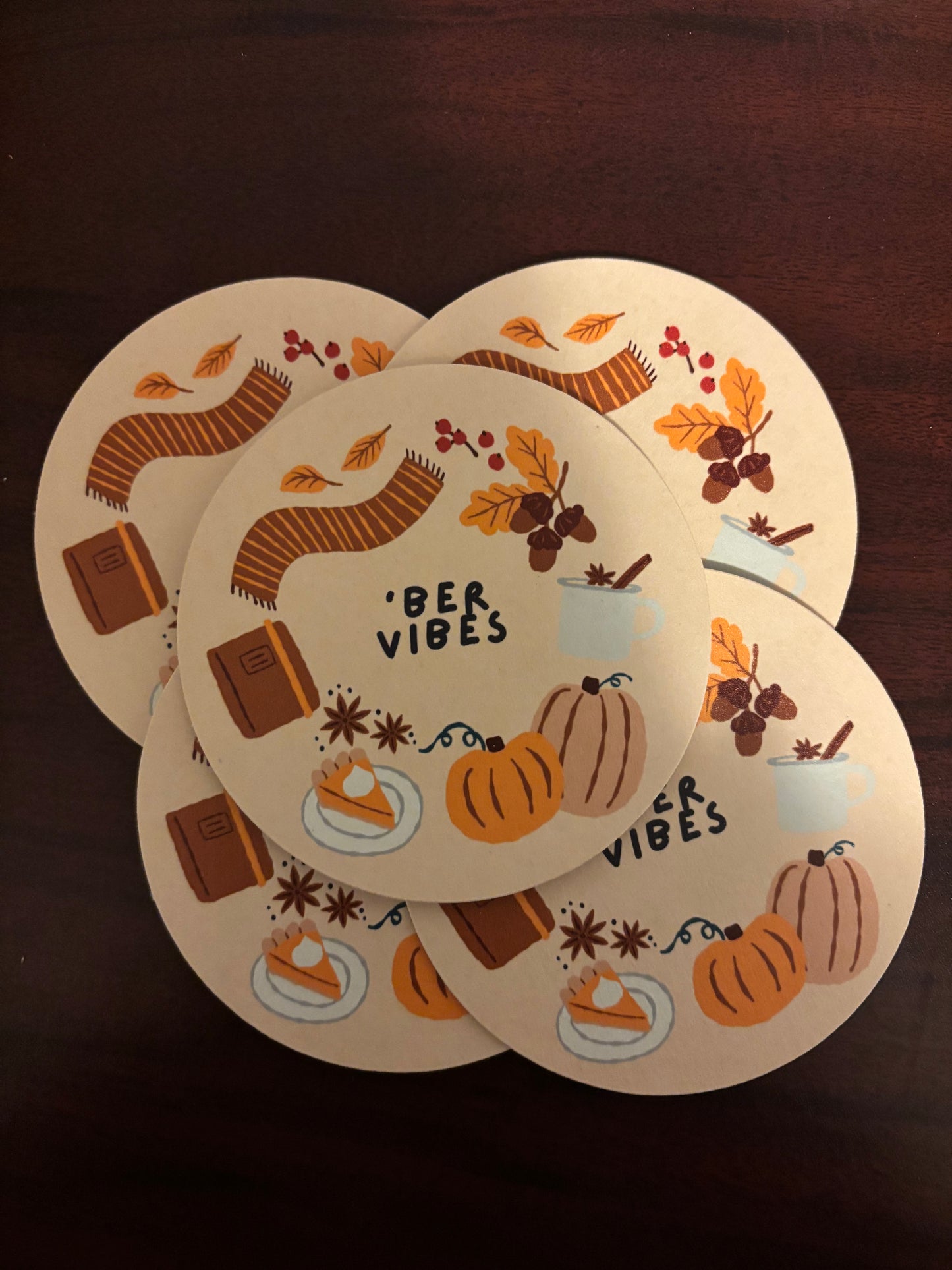 ‘Ber Vibes Coaster Sets