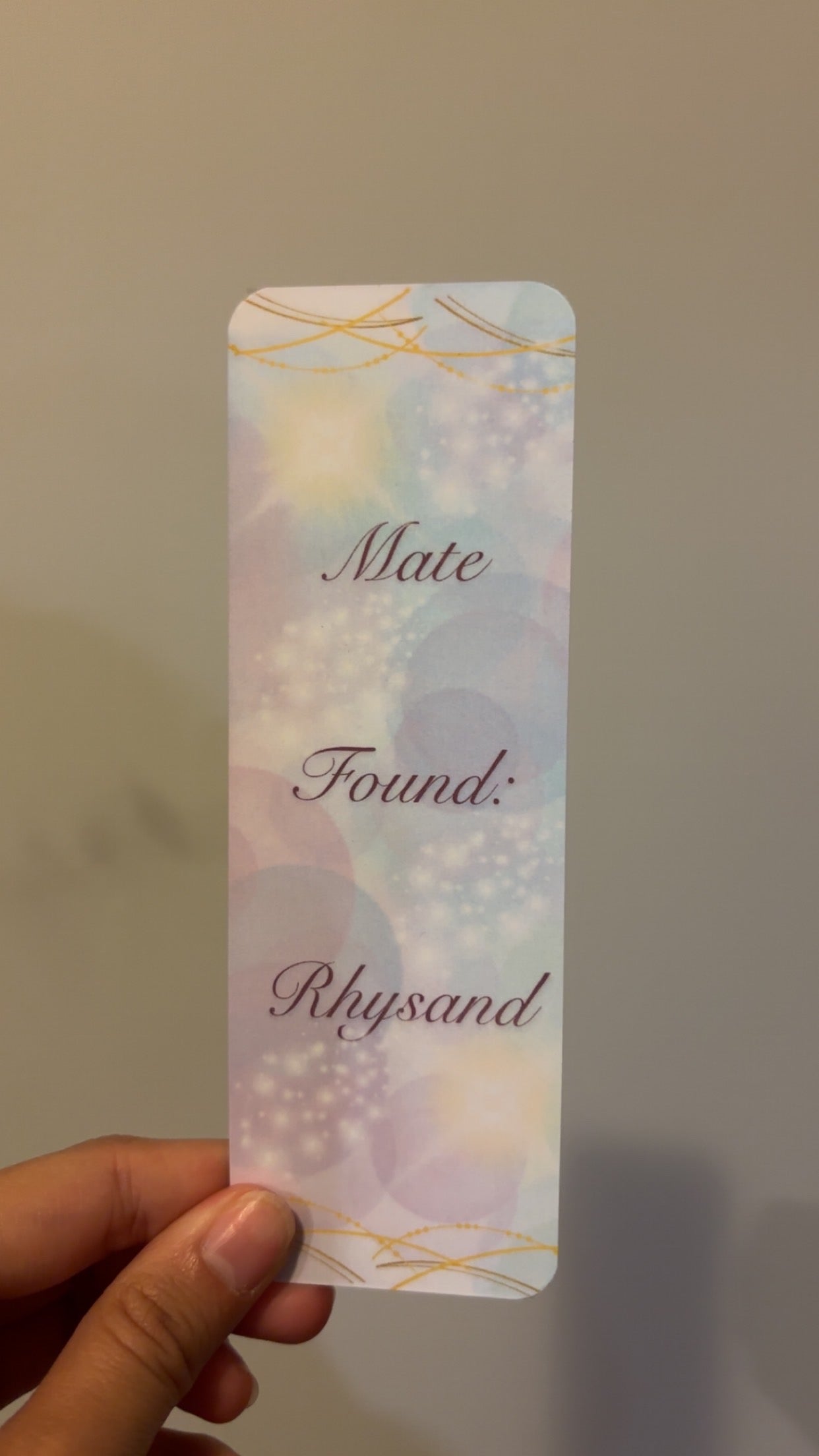 Mate Found Bookmark
