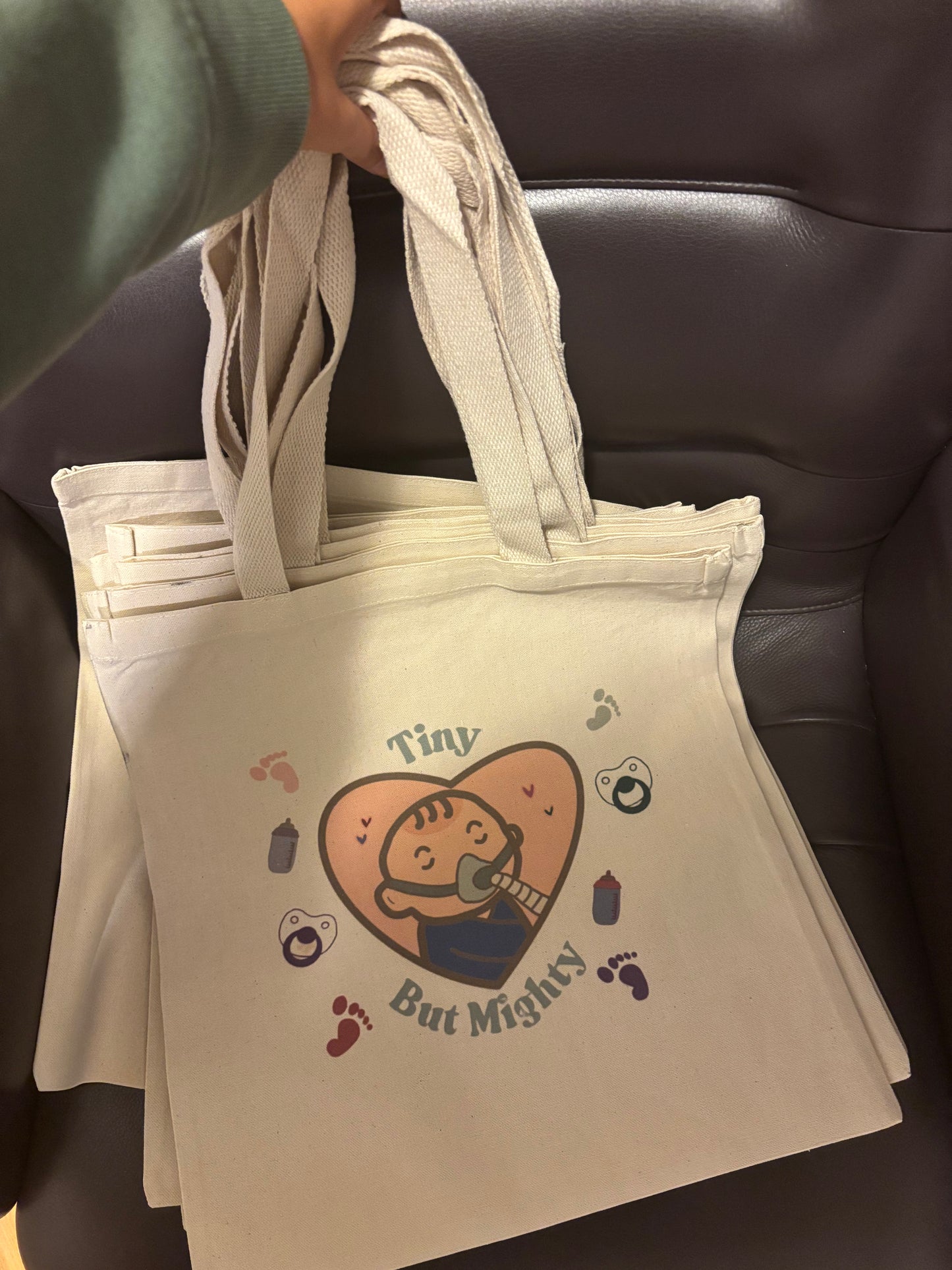 Tiny But Mighty Tote Bag