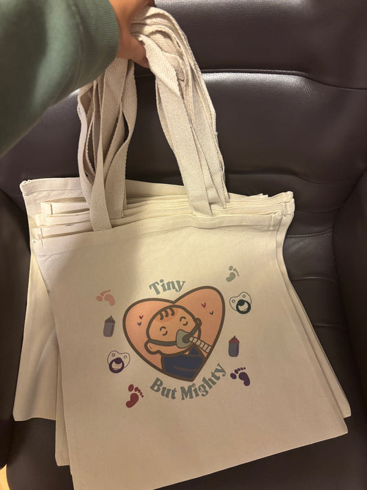 Tiny But Mighty Tote Bag