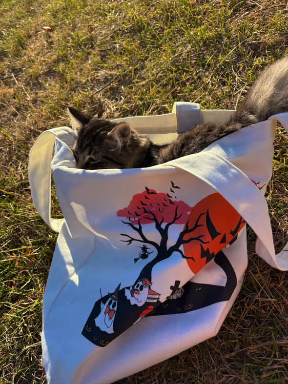 Haunted Harvest Tote Bag