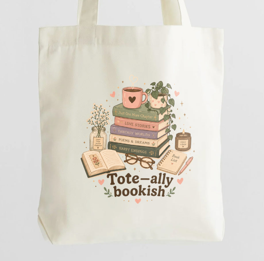 Tote-ally Bookish Tote Bag