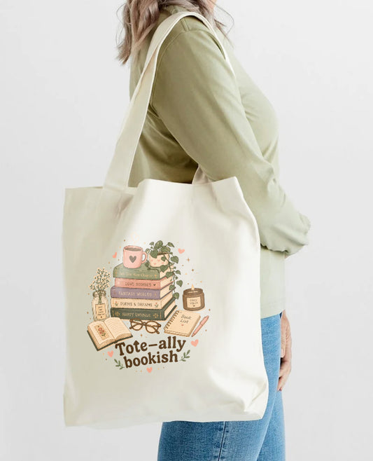 Tote-ally Bookish Tote Bag